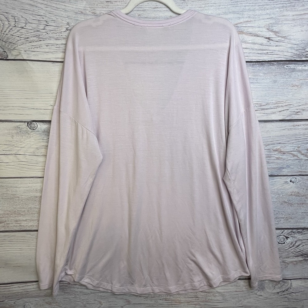 Athleta Cloudlight Top Size XL Simply Lilac Modal Blend Comfy - Picture 6 of 14